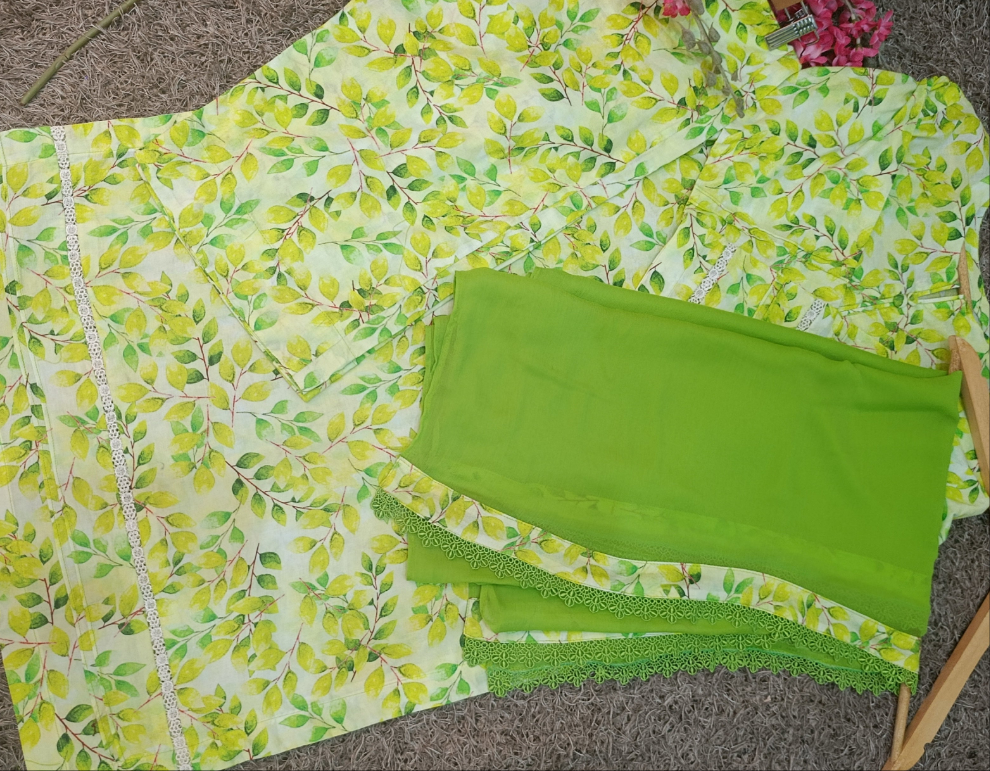 3-Piece Lawn Printed Suit