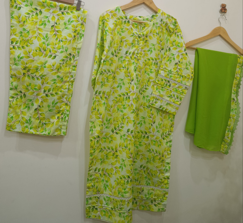3-Piece Lawn Printed Suit