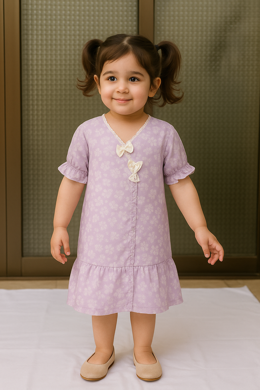 Lilac Blossom frock