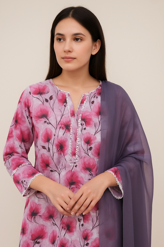 Gulbahaar- 3 Piece Lawn Printed Suit