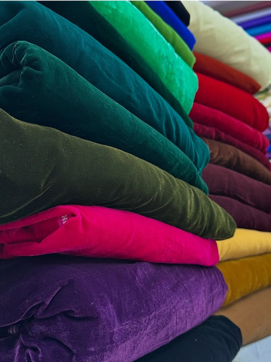 Premium Micro Velvet 9000 Micron – Unstitched Fabric