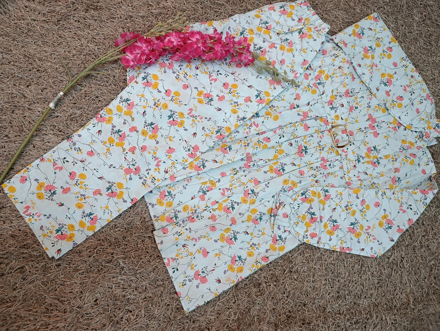 Blossom Breeze Belted Set